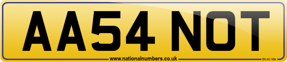 AA54 NOT