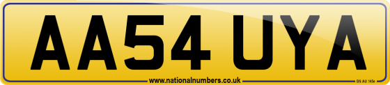 AA54 UYA