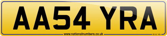 AA54 YRA