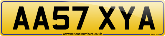 AA57 XYA