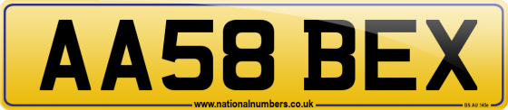 AA58 BEX