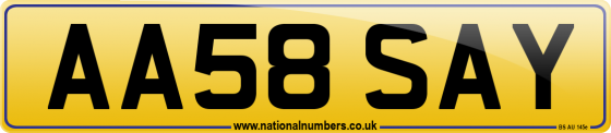 AA58 SAY