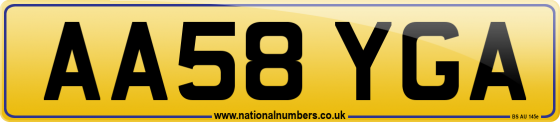 AA58 YGA