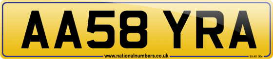 AA58 YRA