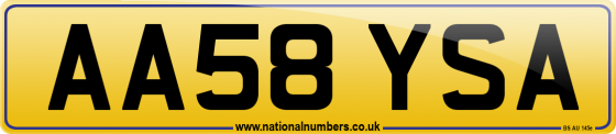 AA58 YSA