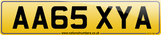 AA65 XYA
