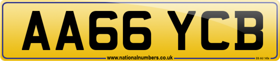 AA66 YCB