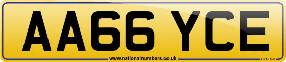 AA66 YCE