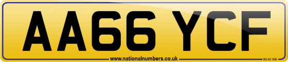 AA66 YCF