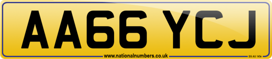 AA66 YCJ