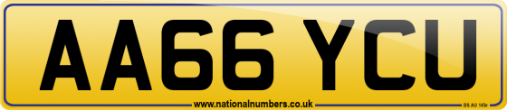 AA66 YCU