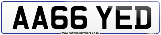 AA66 YED