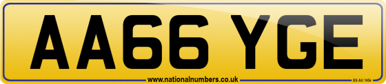 AA66 YGE