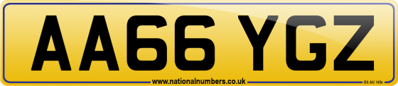 AA66 YGZ