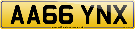 AA66 YNX