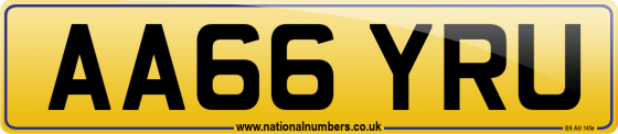 AA66 YRU