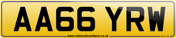 AA66 YRW