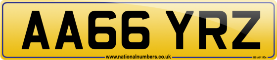 AA66 YRZ