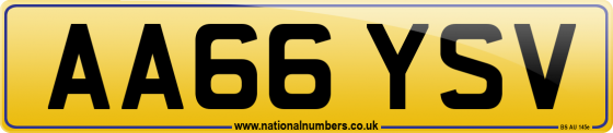 AA66 YSV