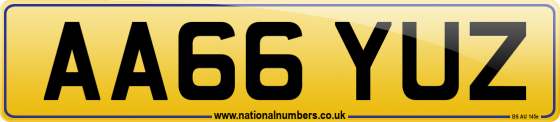 AA66 YUZ