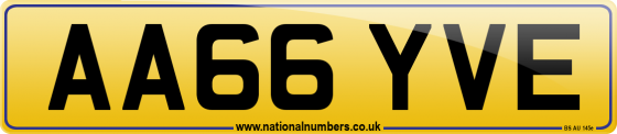 AA66 YVE