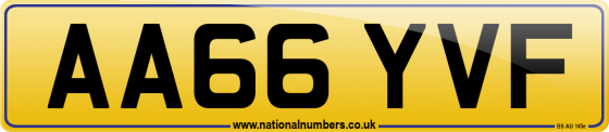 AA66 YVF