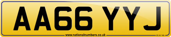 AA66 YYJ