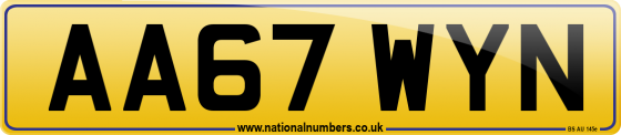 AA67 WYN