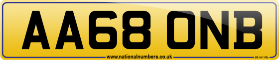 AA68 ONB