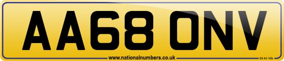 AA68 ONV
