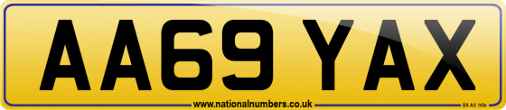 AA69 YAX