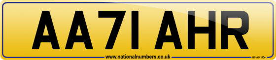 AA71 AHR