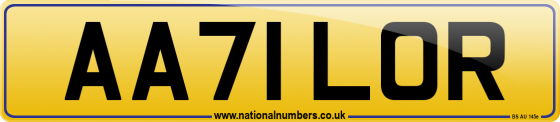 AA71 LOR