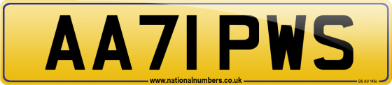 AA71 PWS