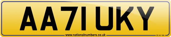 AA71 UKY