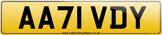 AA71 VDY