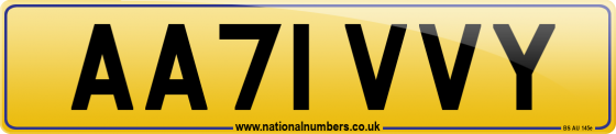 AA71 VVY