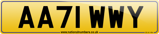 AA71 WWY