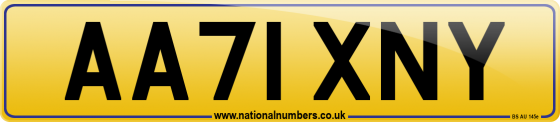 AA71 XNY