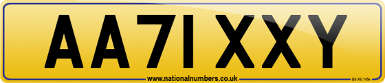 AA71 XXY