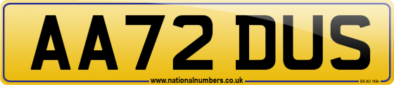 AA72 DUS