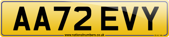 AA72 EVY