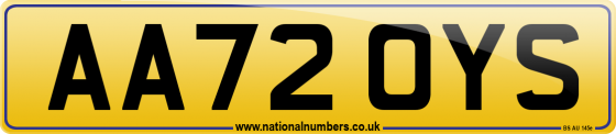 AA72 OYS