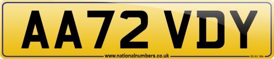 AA72 VDY
