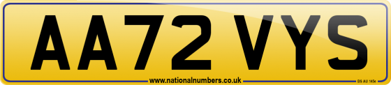 AA72 VYS