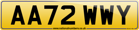 AA72 WWY