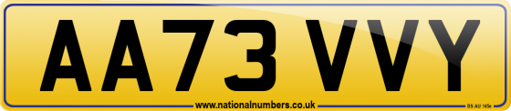 AA73 VVY