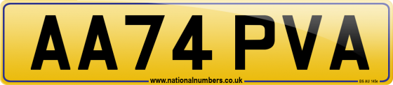 AA74 PVA