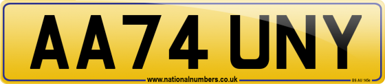 AA74 UNY