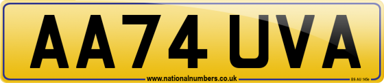 AA74 UVA
